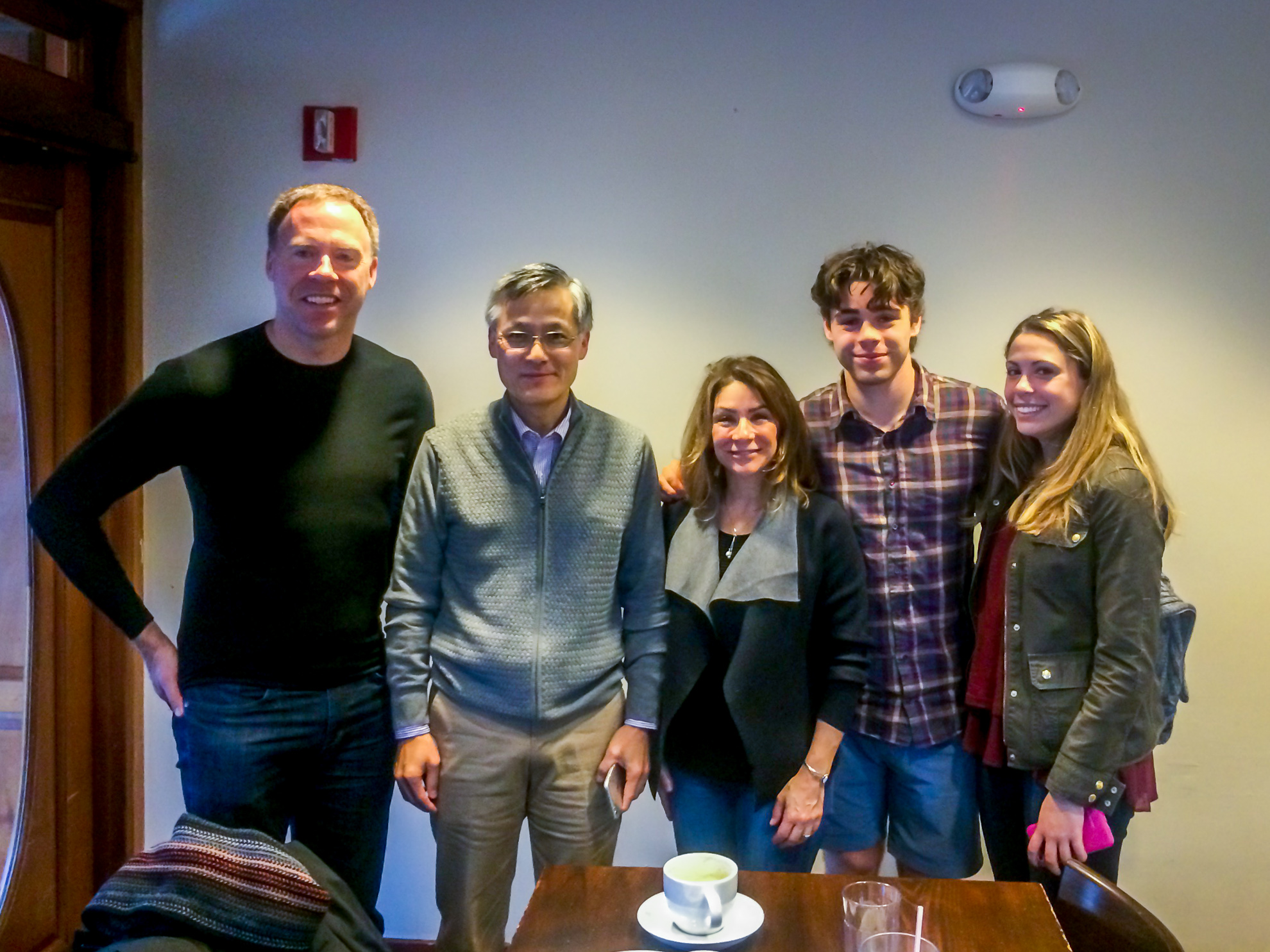 Noriya Yokota visits from Japan