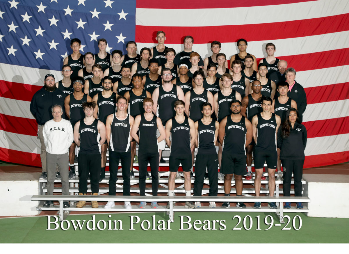 Bowdoin Track Team Photo 2019-2020